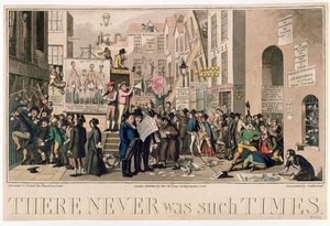 „Soha nem voltak ilyen idők”, 1826 (akvatinta)